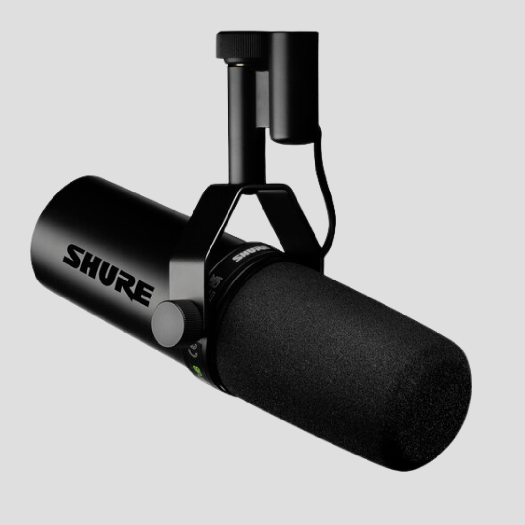 單人 Podcast / Youtuber 套裝: Shure SM7DB + Shure SH-Broadcast1 mic stand + XLR cable (3米)