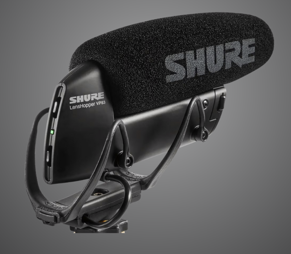 Shure VP83 LensHopper™ 相機安裝式指向性咪高峰