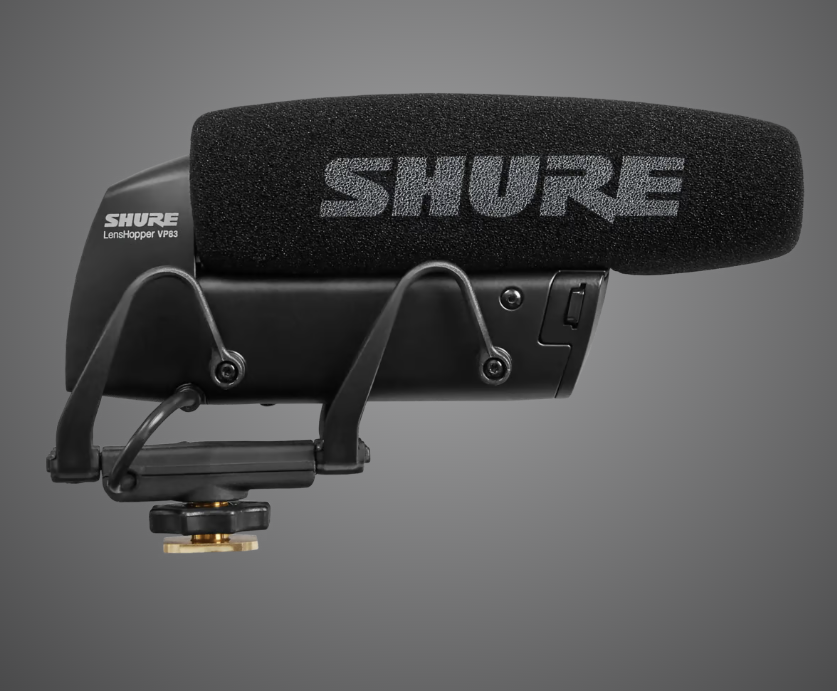 Shure VP83 LensHopper™ 相機安裝式指向性咪高峰